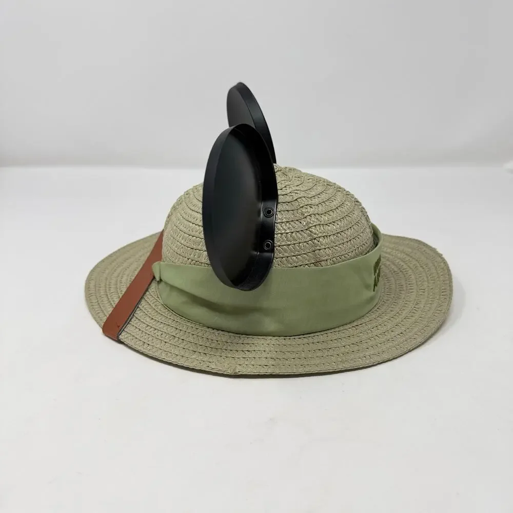Disney Parks Mickey Mouse Ears Safari Straw Hat Youth 55CM Animal Kingdom